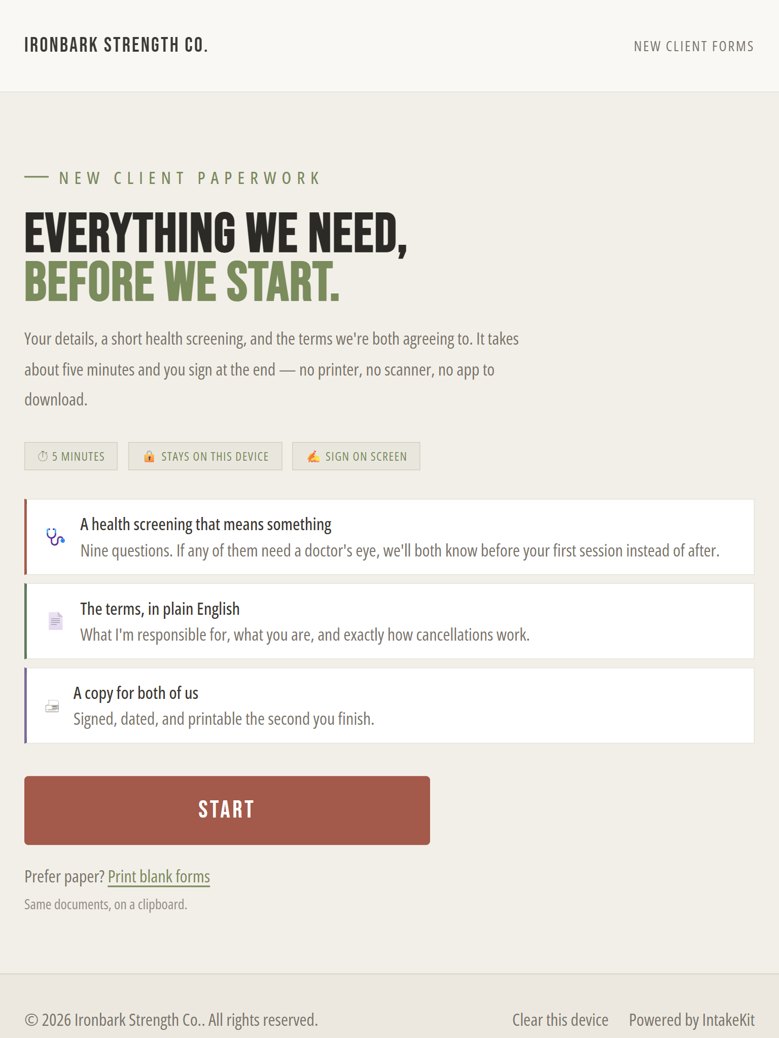 Open the demo in the Sage theme